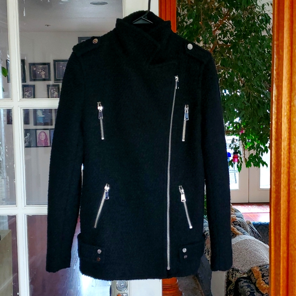 Black Boucle Jacket